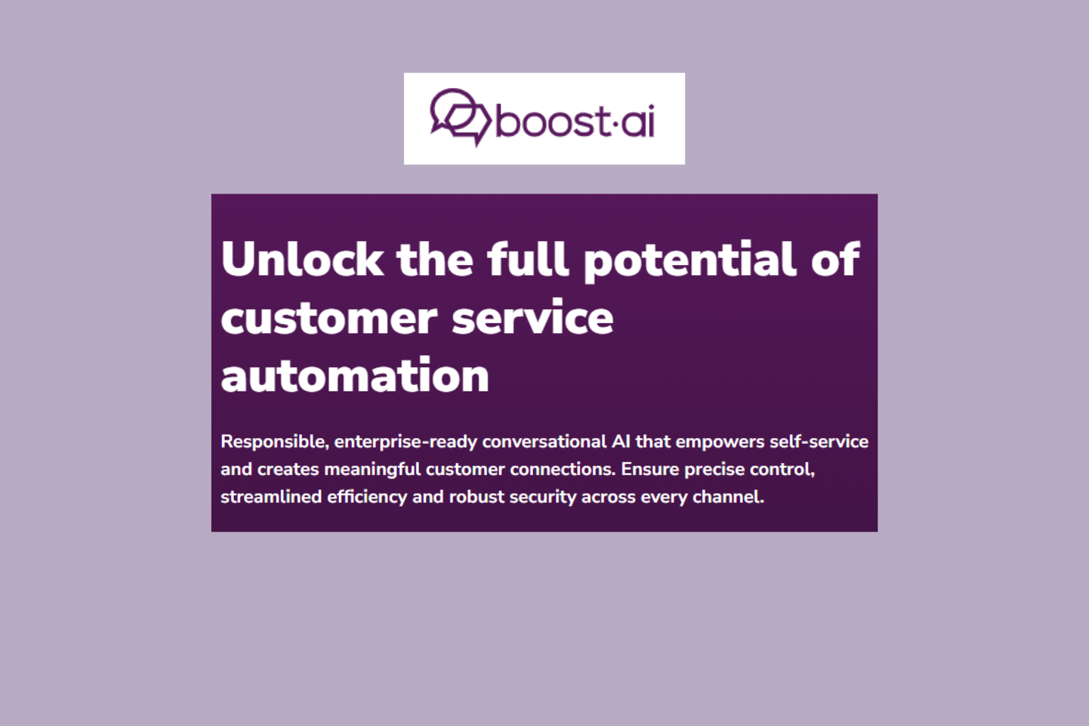 Boost.ai