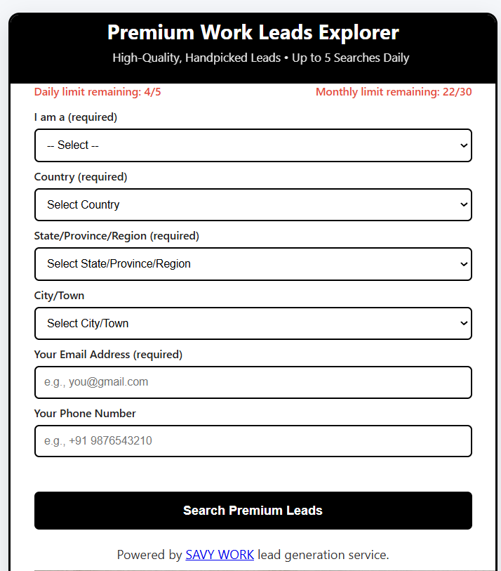 Free job search with location based results