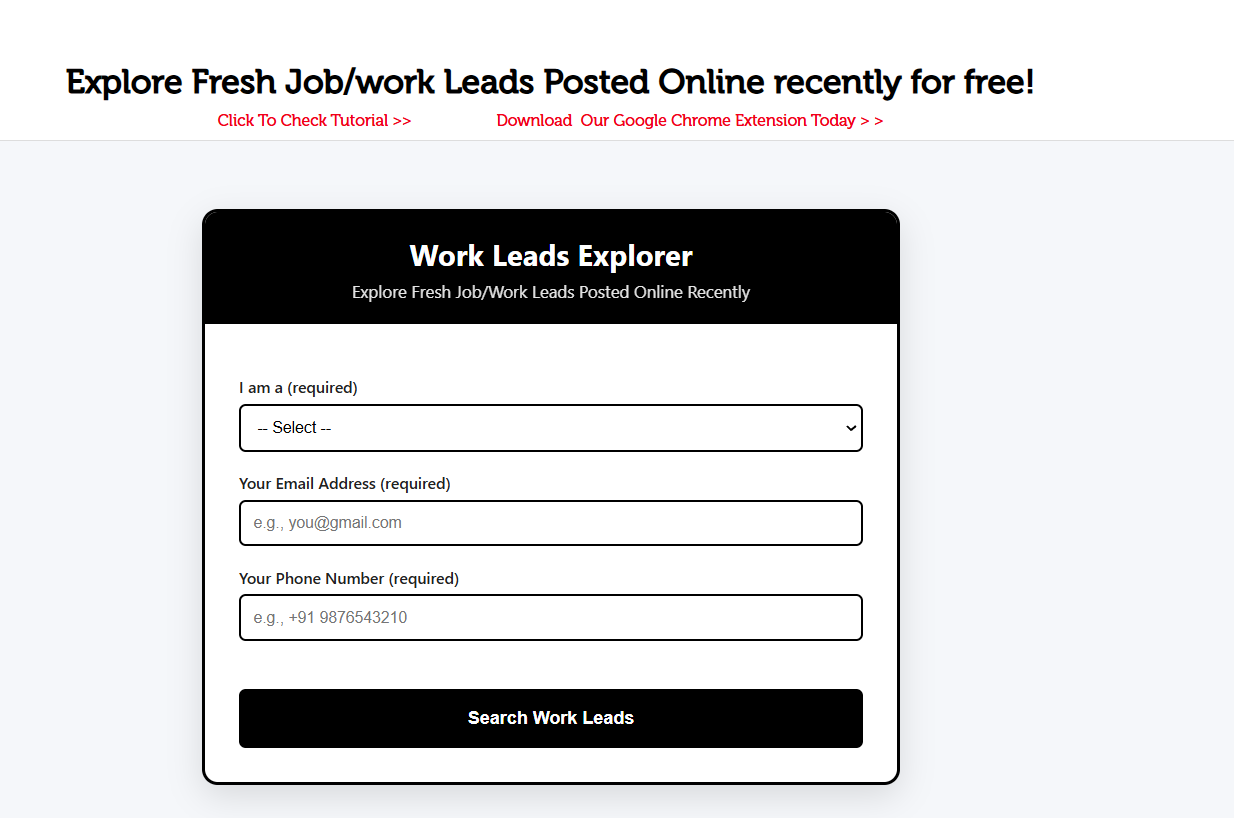 Free job search with location based results