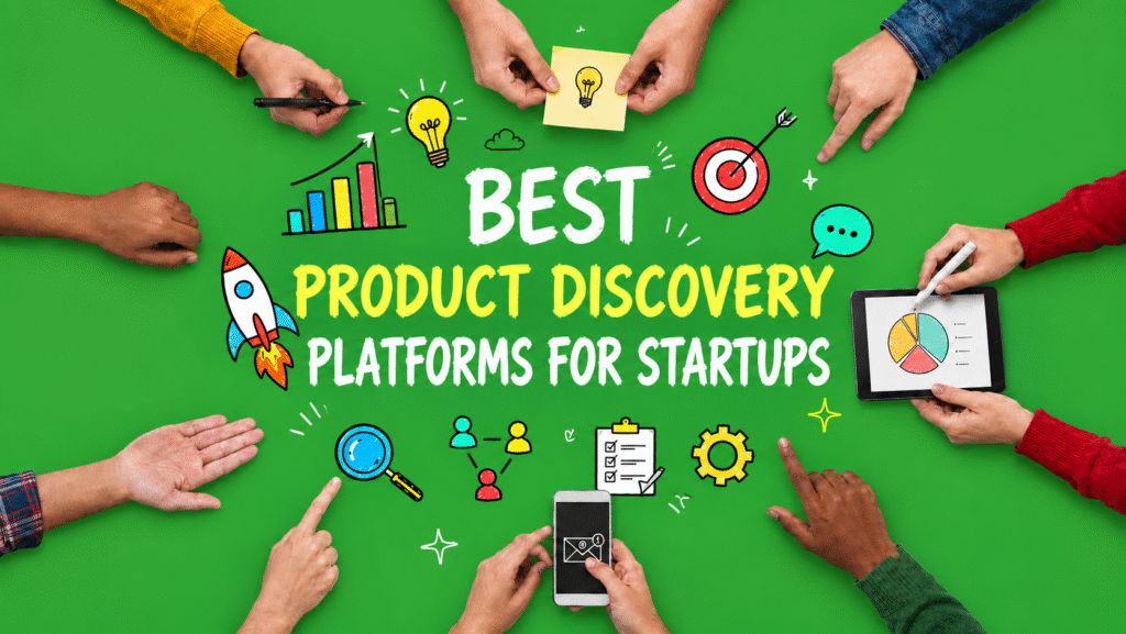 Top 10 product discovery platforms for startups in 2026 for discovering and promoting new products.