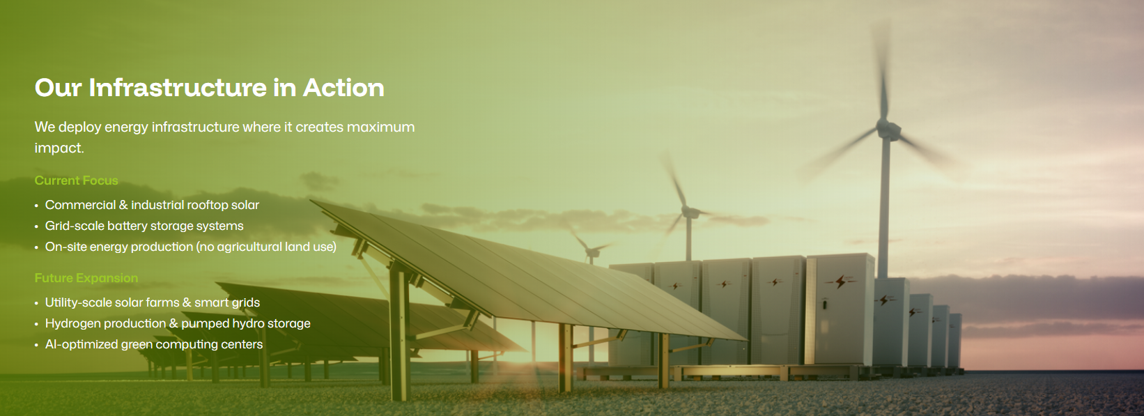 Invest in renewable energy stocks