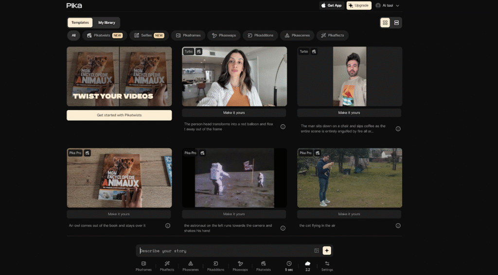 Best AI video generation tools with prompt creating cinematic video from text and image