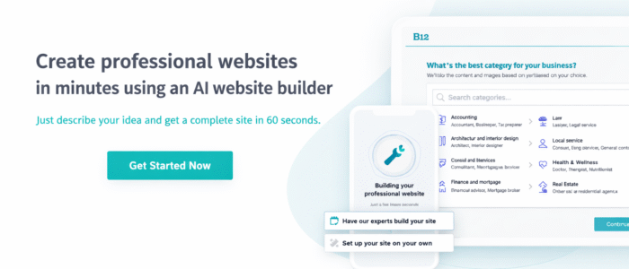 Affordable AI website builder for creating professional business websites with no coding required
