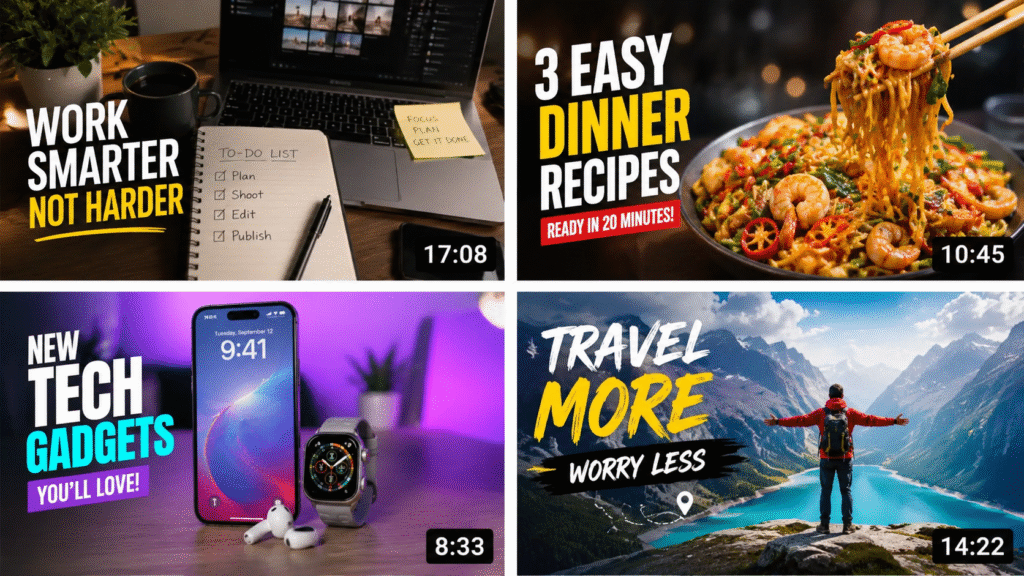 YouTube Thumbnail Maker That Gets You Clicks