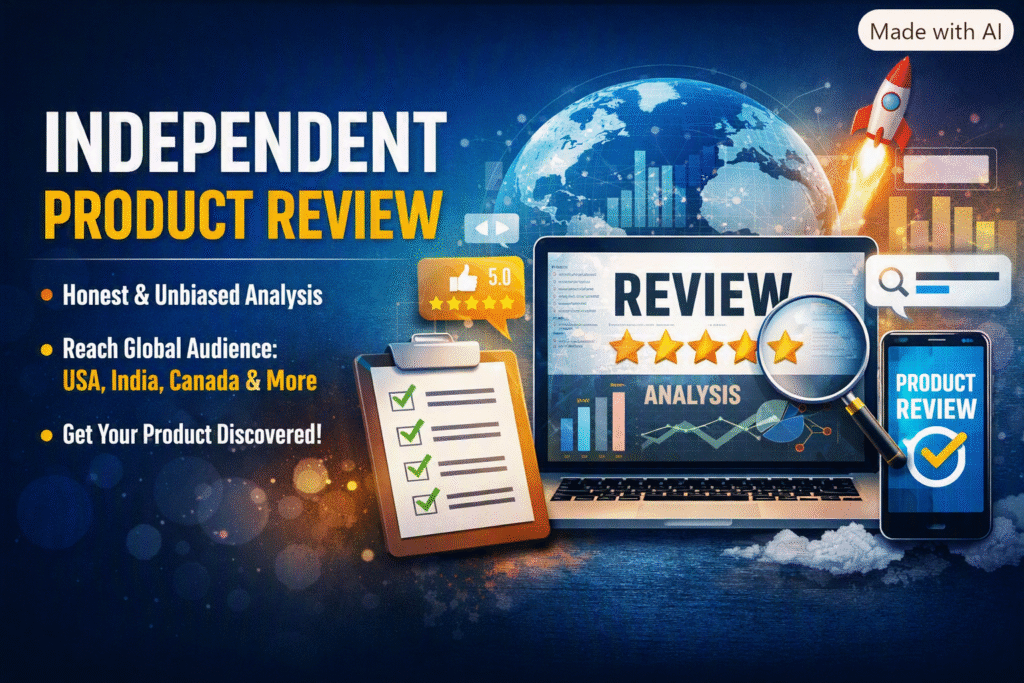 Independent product review for SaaS, AI tools, and software products