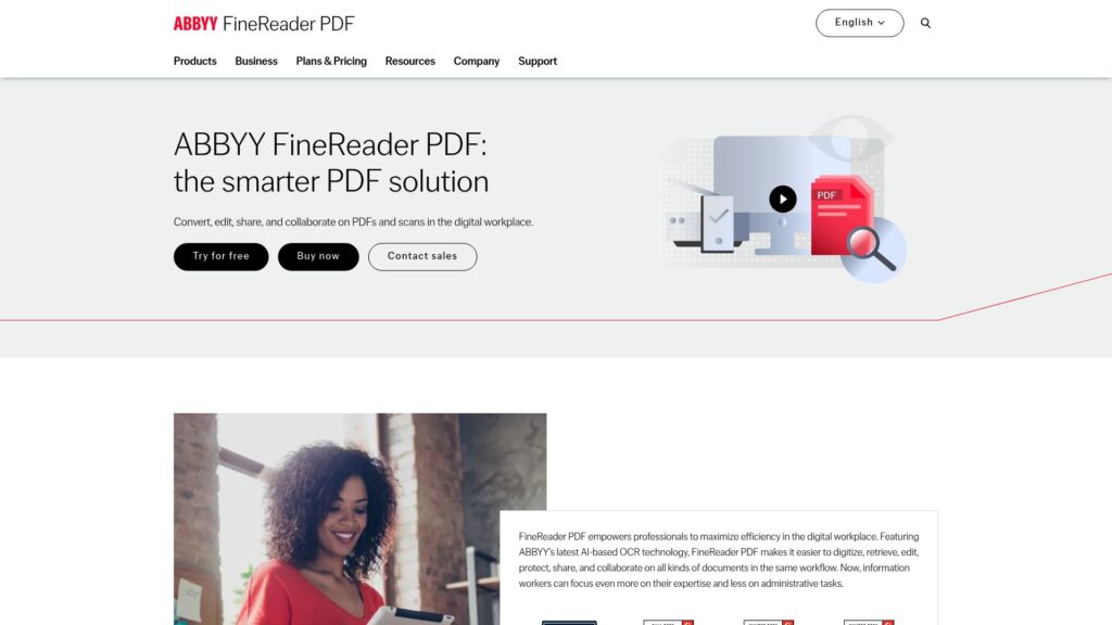 ABBYY FineReader PDF: Best OCR software ABBYY FineReader interface