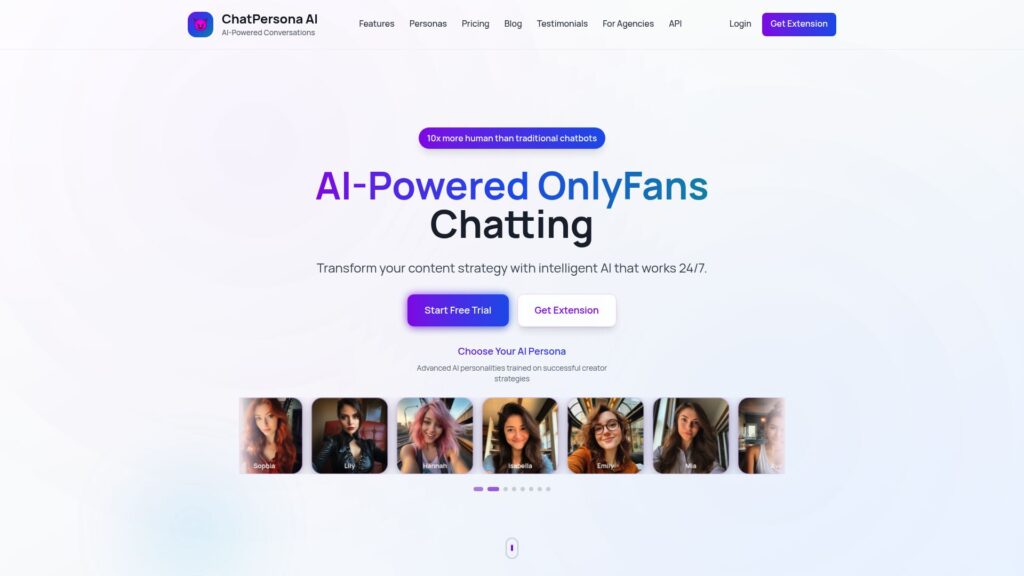 ChatPersona CRM for OnlyFans and AI fan conversations