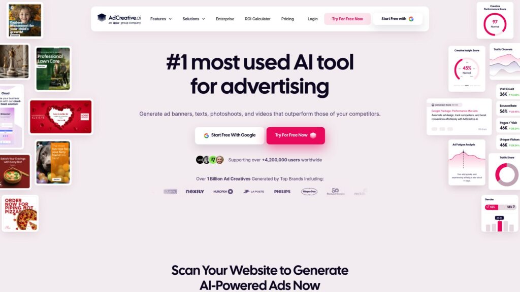 AdCreative.ai AI video ad generator