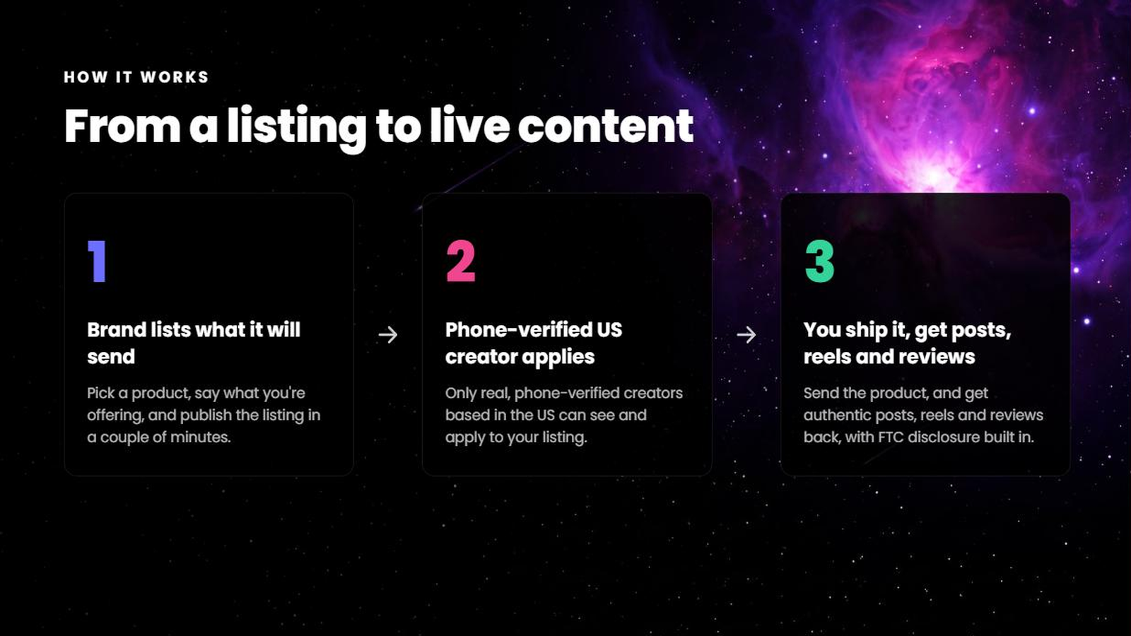 BrandsForCreators barter collaboration platform