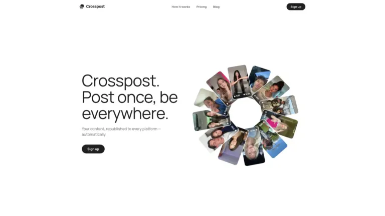 Crosspost as a Repurpose.io alternative for reposting short-form videos